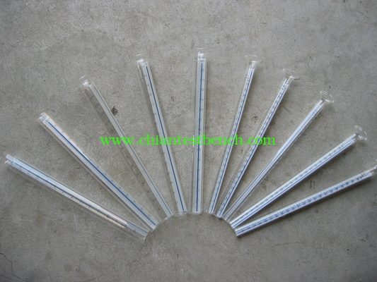Glass measuring cylinder for test bench supplier