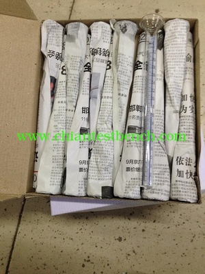 Glass measuring cylinder for test bench supplier